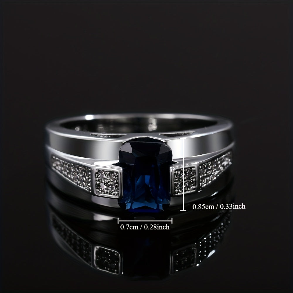 Silver Plated Gothic Halo Ring Ladies Bride Wedding Engagement Ring