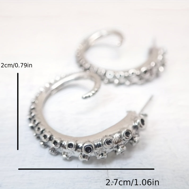 Octopus Foot Earrings Fashion Retro Octopus Claw Earrings Octopus Claw Earrings