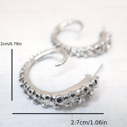 Octopus Foot Earrings Fashion Retro Octopus Claw Earrings Octopus Claw Earrings