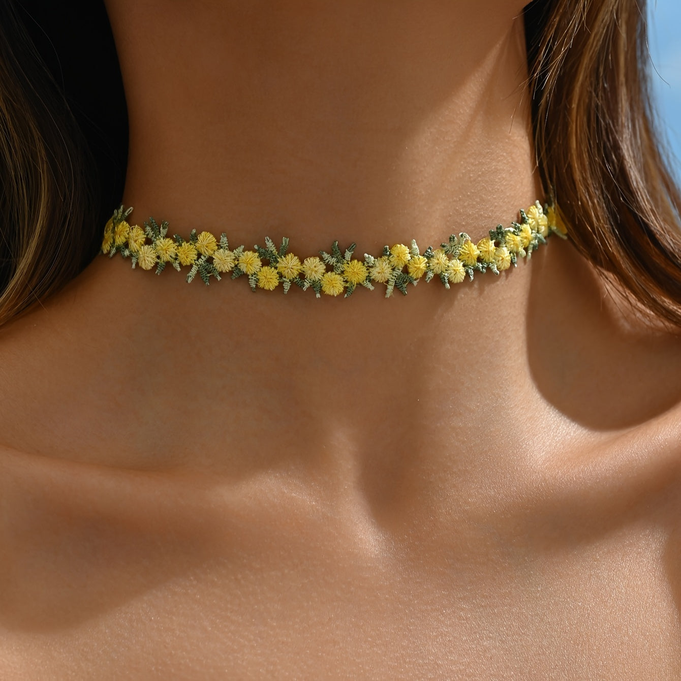 Five Bohemian Handmade Lace Braided Necklaces, Holiday Party Accessories, Ideal Gifts for Friends, Holiday Jewelry