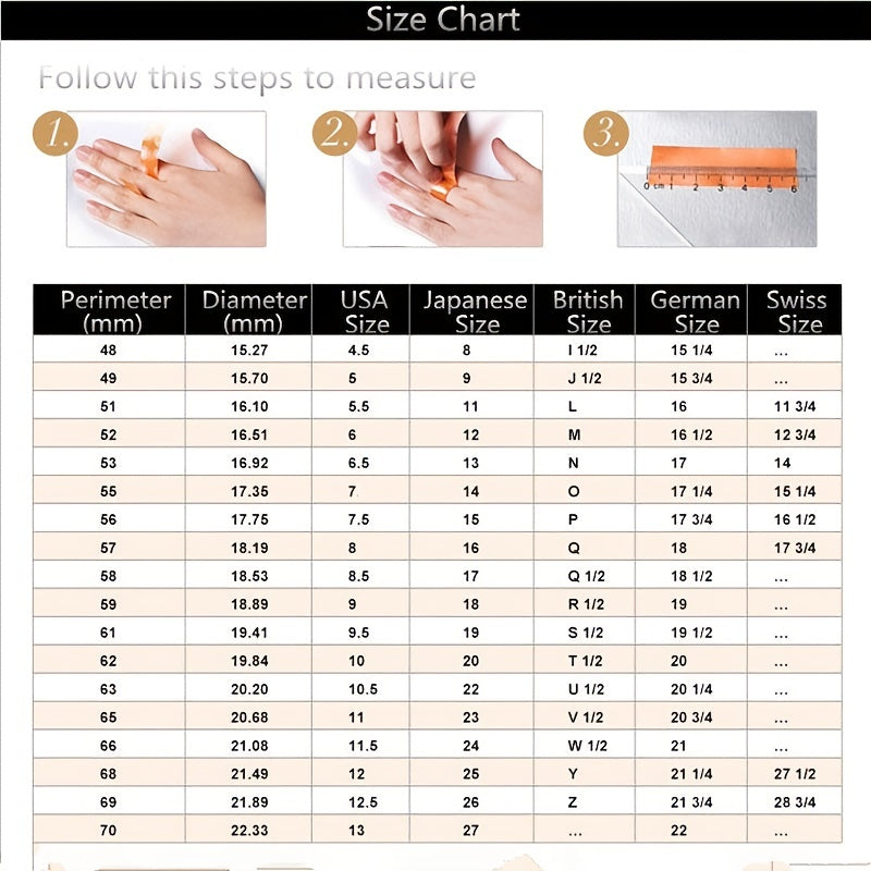 Inlaid Oval Zirconia Elegant Copper Ring Wedding Ring Valentine's Day Gift