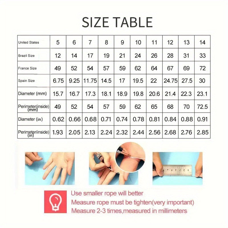 3 Pieces/Set Golden Princess Cut White Stoneclaw Cross Ring Wedding Ring Set Ring Valentine's Day Gift