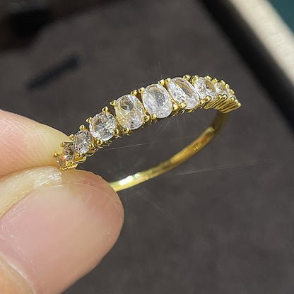 4-Piece Vintage Bohemian 14K Gold Copper Plated Ring Set, Synthetic Square Technetium, Ladies Stackable Bridal Jewelry for Everyday Wear and Christmas Gifts