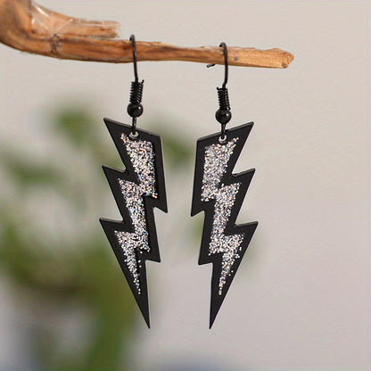Retro pendant earrings decorated with sequins, zinc alloy jewelry, creative and personalized Women's gifts