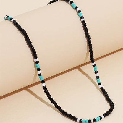 Bohemian Bead Necklace Holiday Style Neck Gifts Holiday Accessories