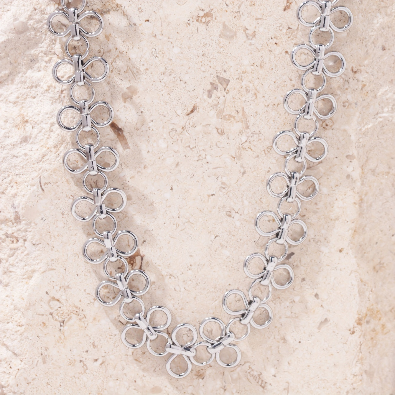 Punk Girl Weave Geometric Chain Metal Collar Necklace Music Festival Party Accessories