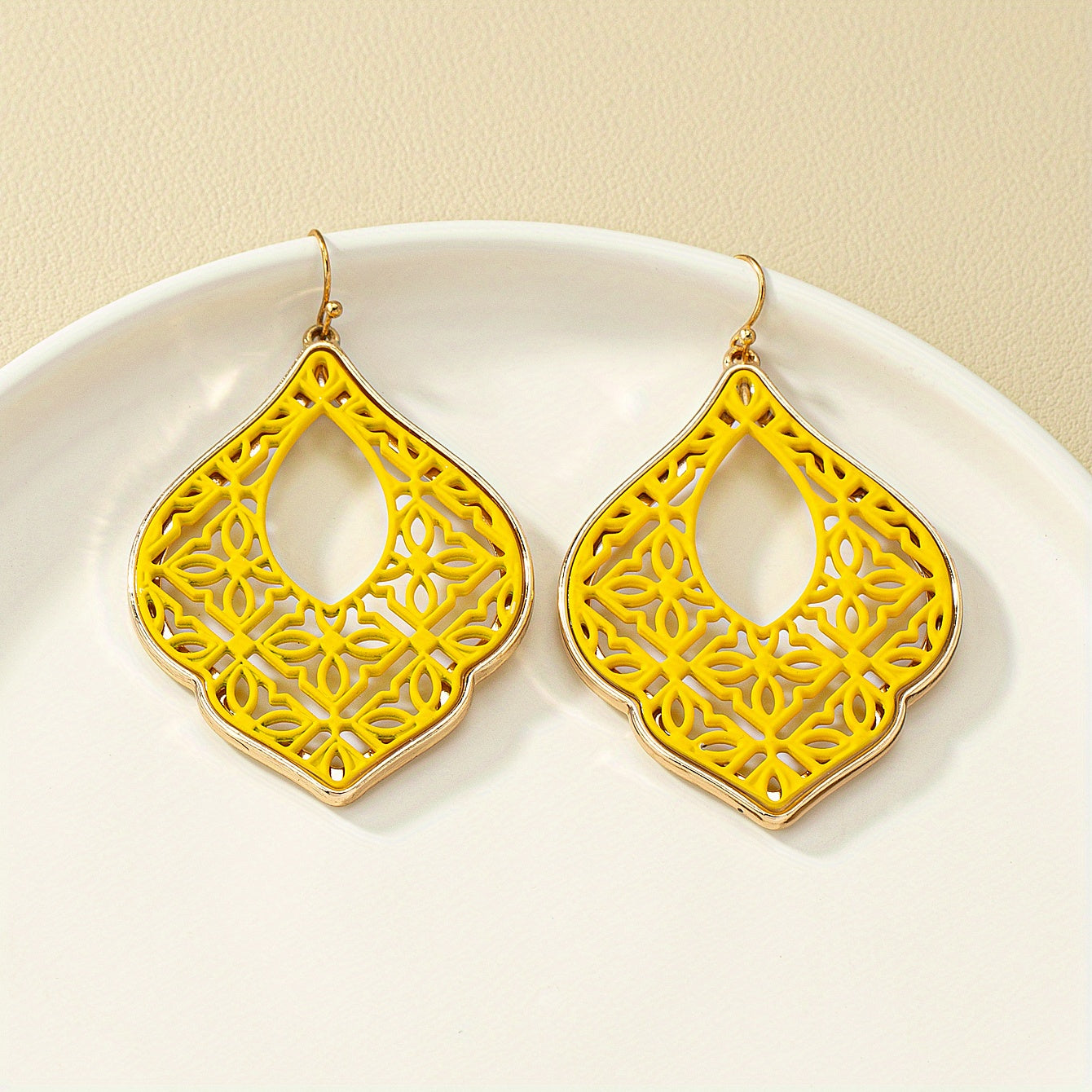 Bohemian Geometric Pendant Earrings High Jewelry Unique Ear Decoration Women's Gifts