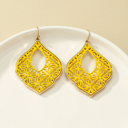 Bohemian Geometric Pendant Earrings High Jewelry Unique Ear Decoration Women's Gifts