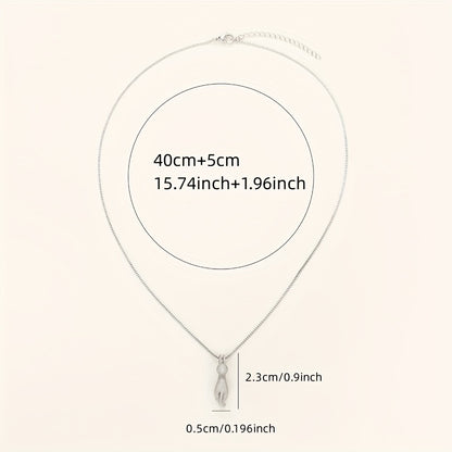 Simple and cute cat shape pendant necklace ladies daily casual party jewelry lover birthday gift