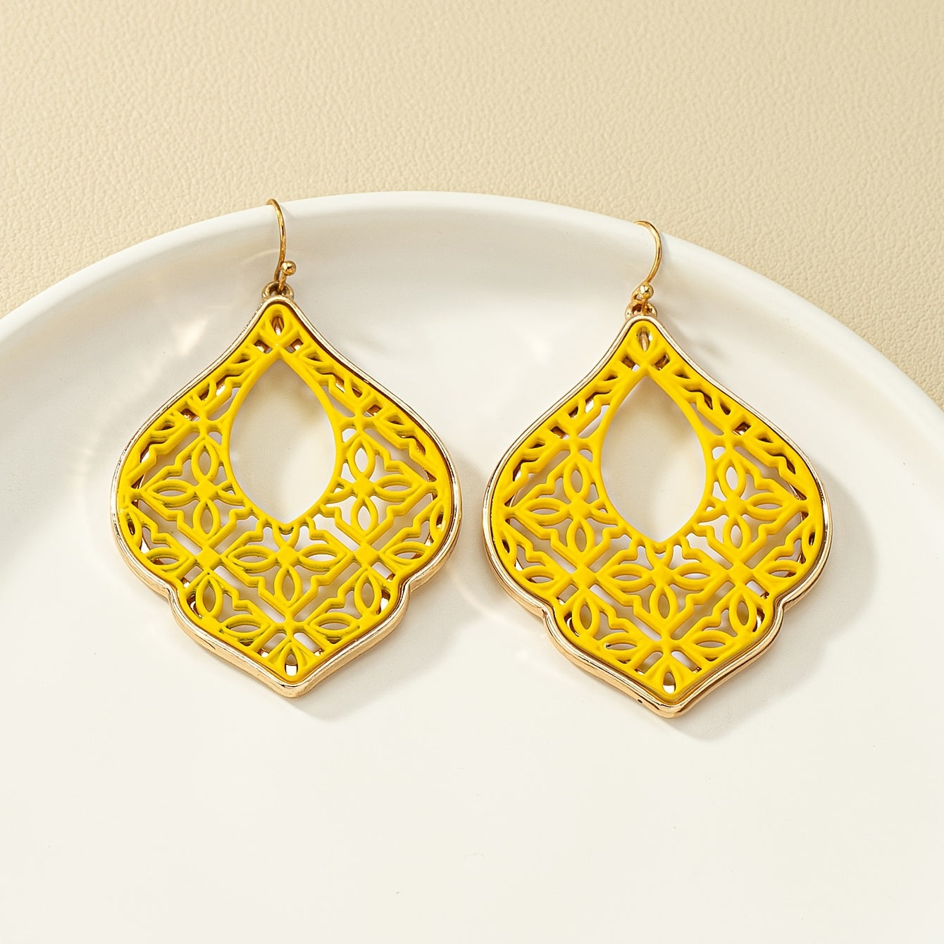 Bohemian Geometric Pendant Earrings High Jewelry Unique Ear Decoration Women's Gifts