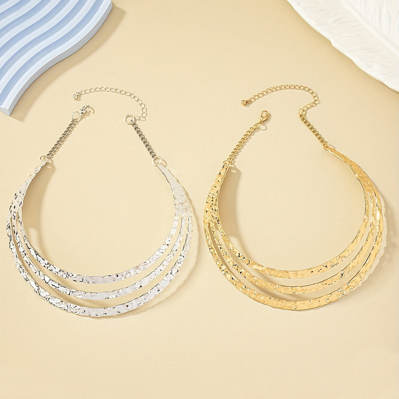 14K Gold Plated Alloy Minimalist Necklace