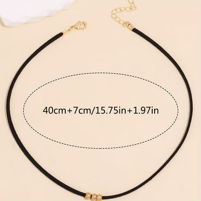 Classical style copper bead decorative necklace, ladies party jewelry gift, neck jewelry gift