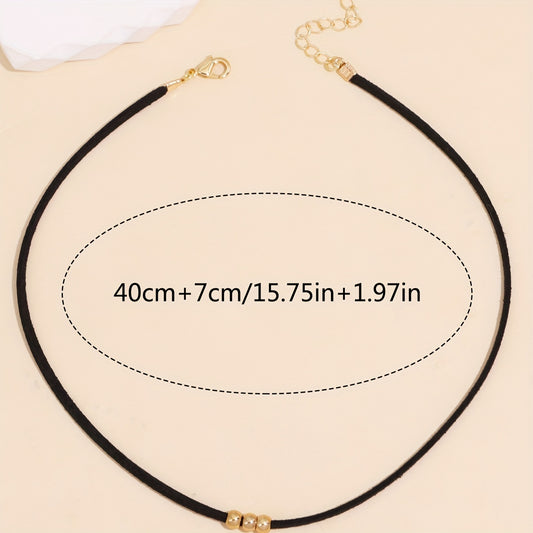 Classical style copper bead decorative necklace, ladies party jewelry gift, neck jewelry gift