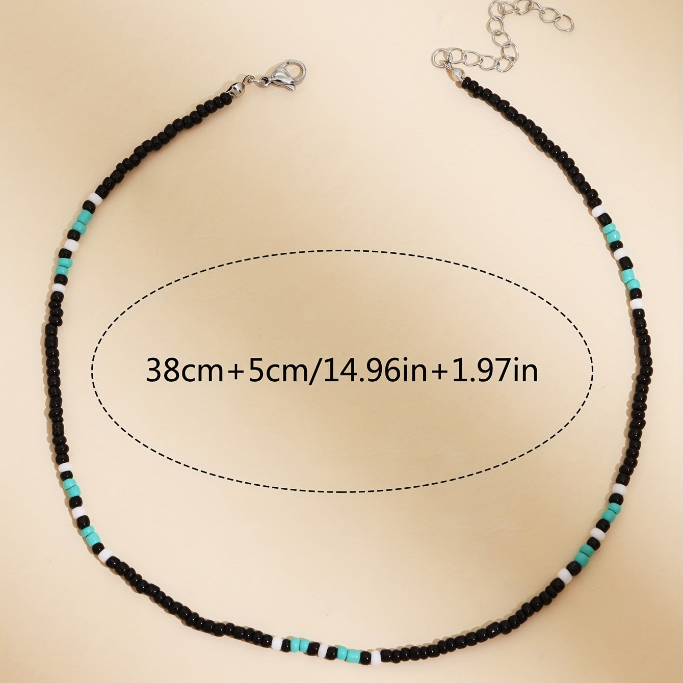 Bohemian Bead Necklace Holiday Style Neck Gifts Holiday Accessories