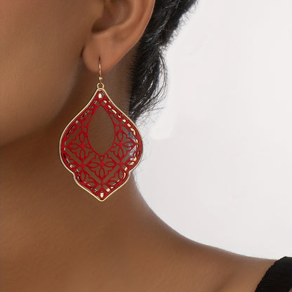 Bohemian Geometric Pendant Earrings High Jewelry Unique Ear Decoration Women's Gifts