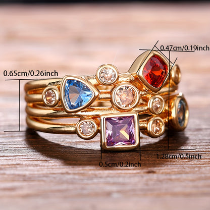 A beautiful ring set with sparkling gems symbolizes beauty and speciality, making a perfect anniversary/birthday gift for your loved one