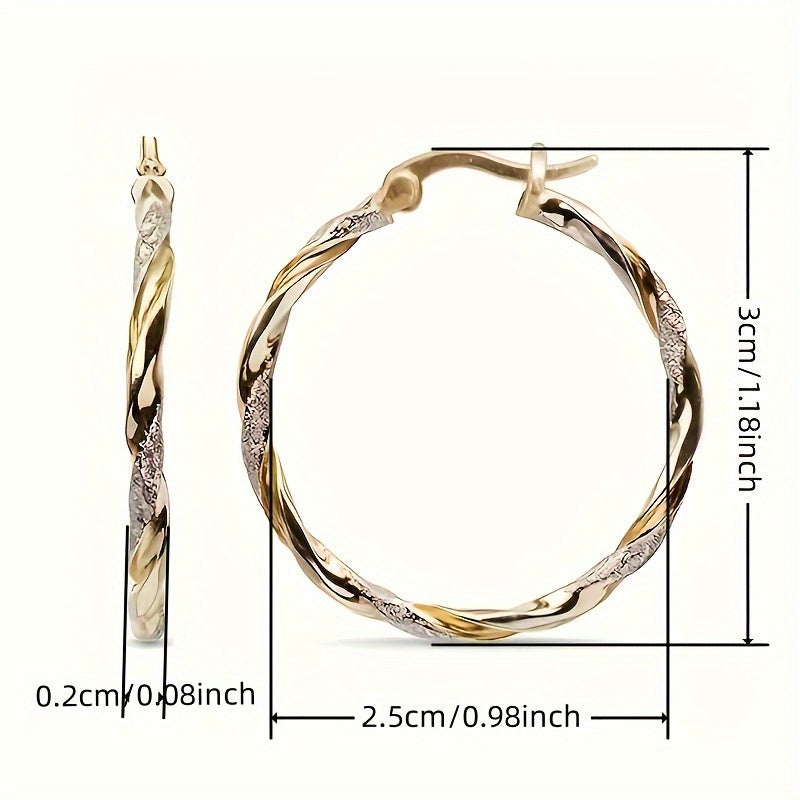 Fashion women's exaggerated accessories women's earrings, suitable for party daily wear jewelry