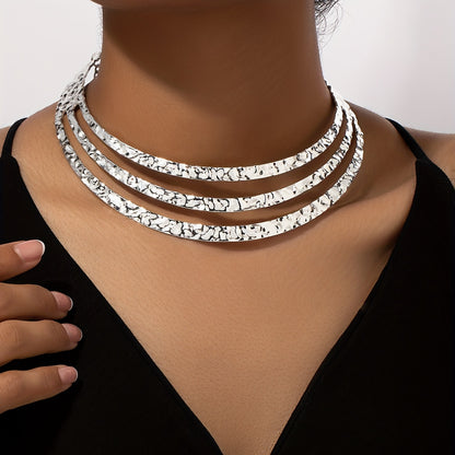 14K Gold Plated Alloy Minimalist Necklace