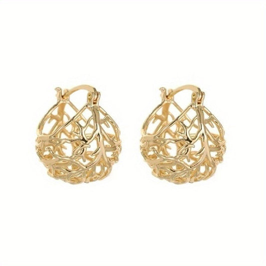 Creative Hollow Design Women's Earrings, Fashion Jewelry Earrings