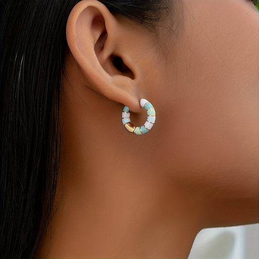 Vintage Bohemian Earrings - Zinc Alloy for Casual Decoration and Gifts