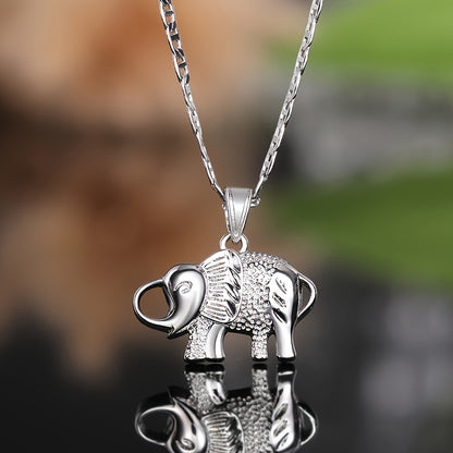 Elegant animal-themed copper pendant necklace: perfect for everyday wear and holiday parties.