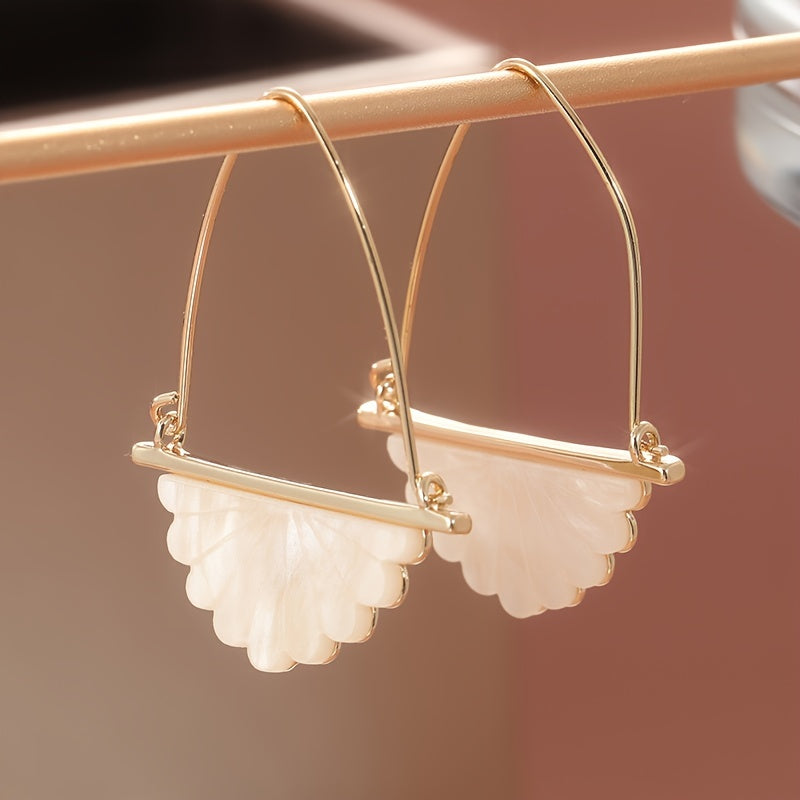 Vintage Bohemian Faux Pearl Pendant Earrings, Art Deco Bridal Wedding Earrings, Modern Bridesmaid Gifts