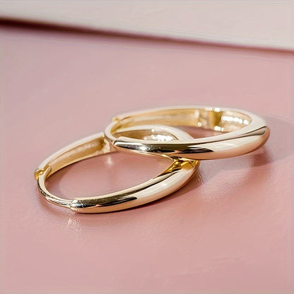 Elegant minimalist style copper earrings, suitable for women, faux gemstones, nickel-free plating, suitable for daily wear and parties, accessories for all seasons