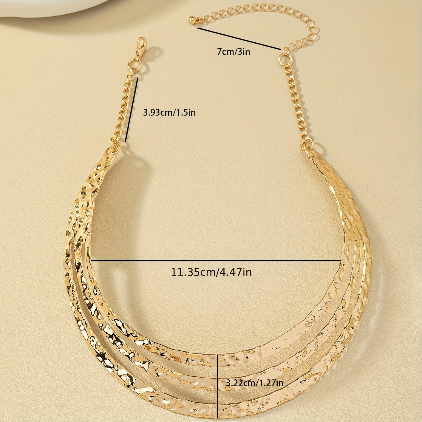 14K Gold Plated Alloy Minimalist Necklace