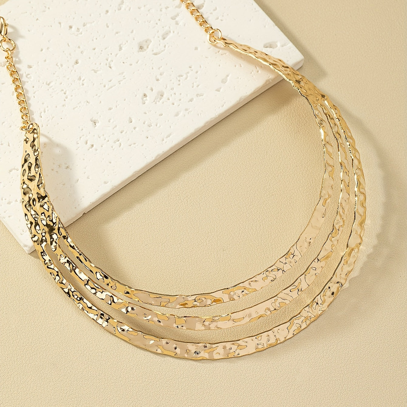 14K Gold Plated Alloy Minimalist Necklace