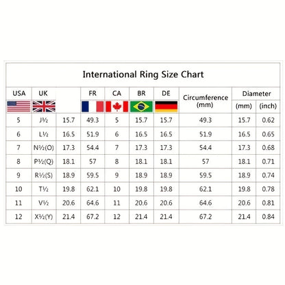 White Opal Gemstone Engagement Ring Classic Silver Luxury Faux Crystal Oval Wedding Ring Women's