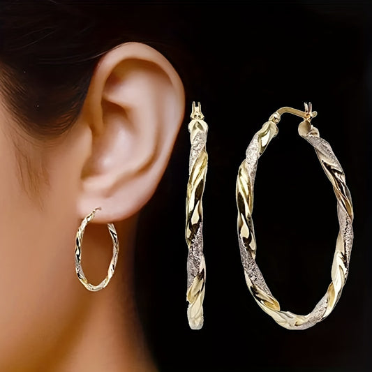 Fashion women's exaggerated accessories women's earrings, suitable for party daily wear jewelry
